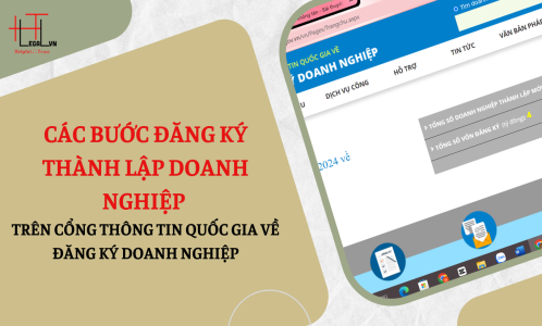 CÁC BƯỚC HƯỚNG DẪN CHI TIẾT VỀ ĐĂNG KÝ THÀNH LẬP DOANH NGHIỆP TRÊN CỔNG THÔNG TIN QUỐC GIA VỀ ĐĂNG KÝ DOANH NGHIỆP (CÔNG TY LUẬT UY TÍN TẠI TP HỒ CHÍ MINH, VIỆT NAM)